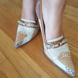 TODS Nubuck suede Spectator 7.5-8